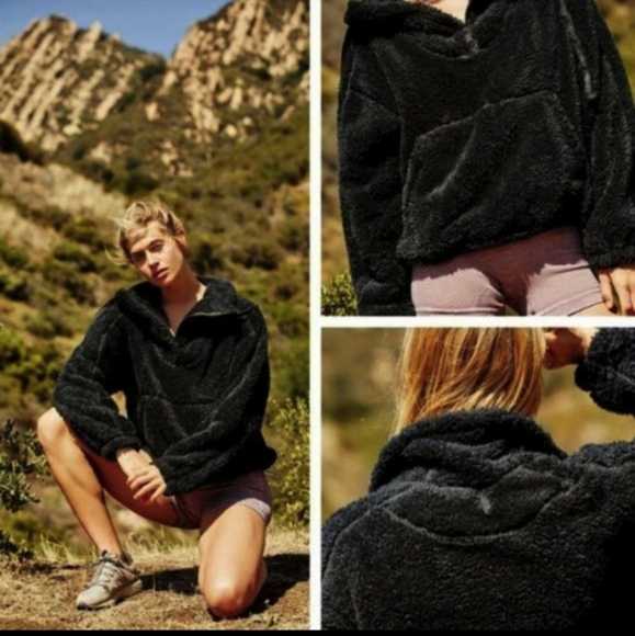 Free People Black Big Sky Jacket Small NWOT - Picture 11 of 15